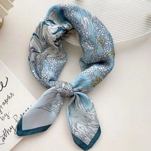 70 * 70 Small Scarf Summer Scarf Decoration Versatile Small Scarf Square Scarf